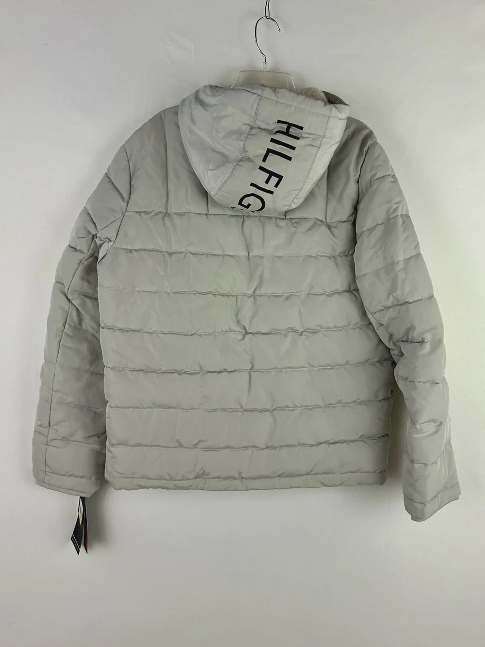 NEW Tommy Hilfiger Sherpa Lined Hooded Puffer Jacket Men's Medium